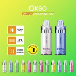 OKSO Switch Kit 50K Puffs Disposable Vape Pod Kit Wholesale Integrated Pod & battery