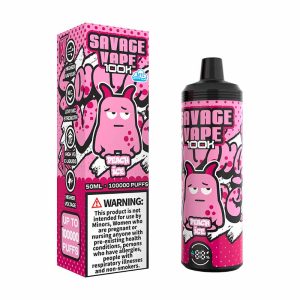 Savage 100K 100000 Puffs Low Nic Disposable Vape Wholesale