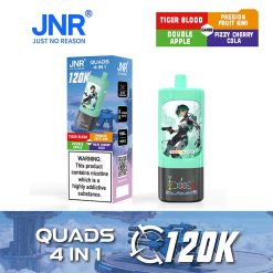 Signature Flavor Series JNR Quads 120K 4 in 1 120000 Puffs 4 Flavor Vape Wholesale