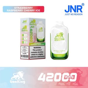 Strawberry Raspberry Cherry Ice JNR Lion King 42K 42000 Puffs Disposable Vape Wholesale