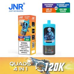 Tangy & Lightly Sweet Flavor Series JNR Quads 120K 4 in 1 120000 Puffs 4 Flavor Vape Wholesale