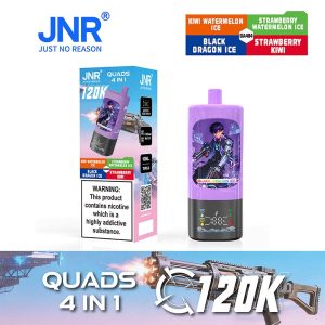Two Fruit Fusion Series JNR Quads 120K 4 in 1 120000 Puffs 4 Flavor Vape Wholesale