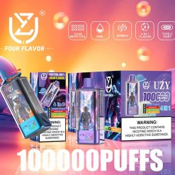 UZY 100K 4 in 1 100000 Puffs 4 Flavors Vape Wholesale 1