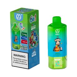 UZY 6 in 1 150K 150000 Puffs Six Flavors Vape Wholesale 5