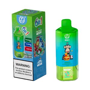 UZY 6 in 1 150K 150000 Puffs Six Flavors Vape Wholesale 5