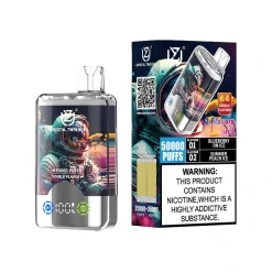 UZY Crystal Twin 50000 Puffs 2 in 1 Vape Wholesale 3