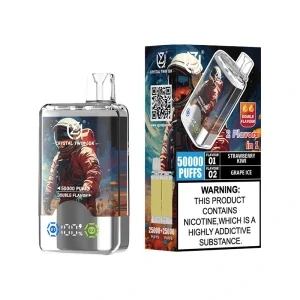 UZY Crystal Twin 50000 Puffs 2 in 1 Vape Wholesale 6