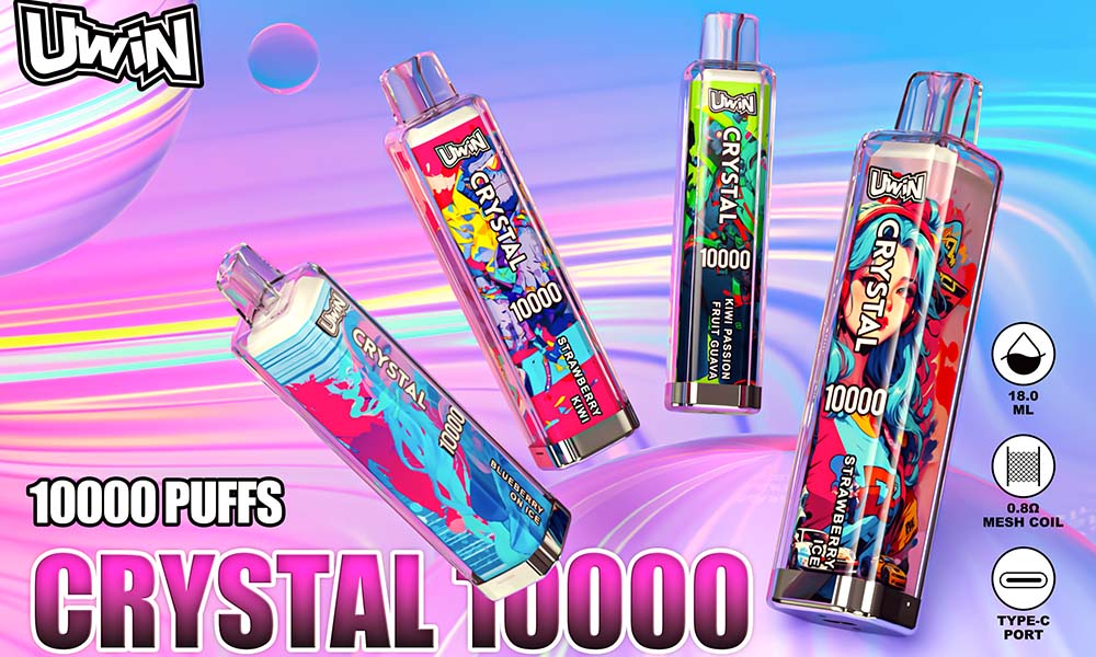 Uwin Crystal 10000 Puffs Disposable Vape Wholesale Starter Kit 18ml Capacity 30 Flavors Uwin Crystal 10000 Puffs Disposable Vape Wholesale Starter Kit 18ml Capacity 30 Flavors