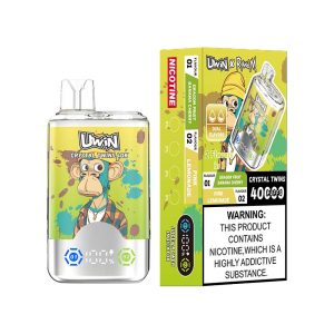 Uwin Crystal Twins 40000 40K Puffs 2 in 1 Vape Wholesale