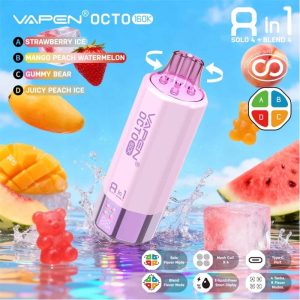 VAPEN OCTO 160K Puffs 8 in 1 Disposable Vape Wholesale 11