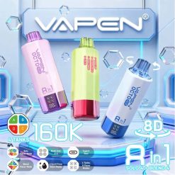 VAPEN OCTO 160K Puffs 8 in 1 Disposable Vape Wholesale 2