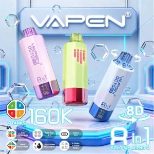 VAPEN OCTO 160K Puffs 8 in 1 Disposable Vape Wholesale 2