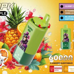 VOPK Triple 60000 3 in 1 60K Puffs Vape Wholesale Three Flavors in One Device Triple 0 9Ω Mesh Coil