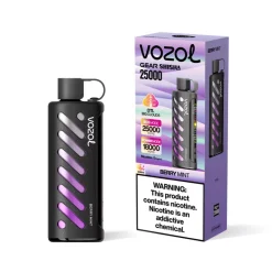 Vozol Gear Shisha 25000 Puffs Disposable Vape Wholesale Berry Mint