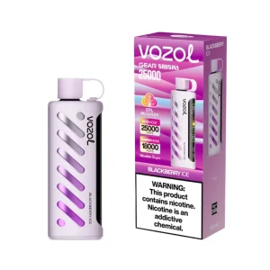 Vozol Gear Shisha 25000 Puffs Disposable Vape Wholesale Blackberry ice