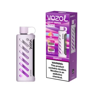 Vozol Gear Shisha 25000 Puffs Disposable Vape Wholesale Grape Ice