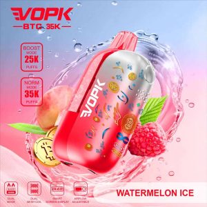 Watermelon Ice VOPK BTC 35K 35000 Puffs Disposable Vape Wholesale