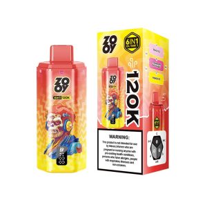 Zooy 120K 6 in 1 120000 Puffs 6 Flavors Vape Wholesale 13