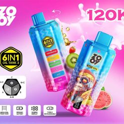 Zooy 120K 6 in 1 120000 Puffs 6 Flavors Vape Wholesale 2