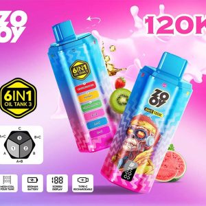 Zooy 120K 6 in 1 120000 Puffs 6 Flavors Vape Wholesale 2