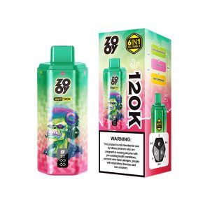 Zooy 120K 6 in 1 120000 Puffs 6 Flavors Vape Wholesale 8