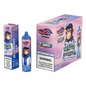 blueberry ice UOR Tornado 30000 Puffs 2% 5% Nic Disposable Vape Wholesale