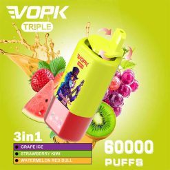 grape ice VOPK Triple 60000 3 in 1 60K Puffs Vape Wholesale
