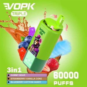 gummy bear VOPK Triple 60000 3 in 1 60K Puffs Vape Wholesale