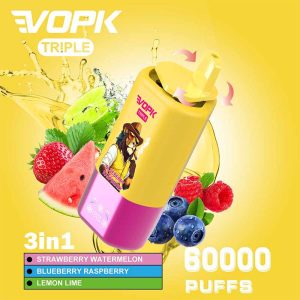 strawberry watermelon VOPK Triple 60000 3 in 1 60K Puffs Vape Wholesale