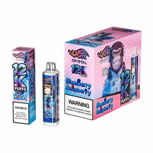 wadevape uor crystal 12k puffs blueberry raspberry UOR Crystal 12000 Puffs 2% 5% Nic Disposable Vape Wholesale