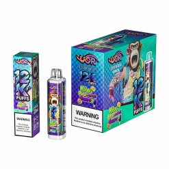 wadevape uor crystal 12k puffs kiwi passionfruit guava UOR Crystal 12000 Puffs 2% 5% Nic Disposable Vape Wholesale