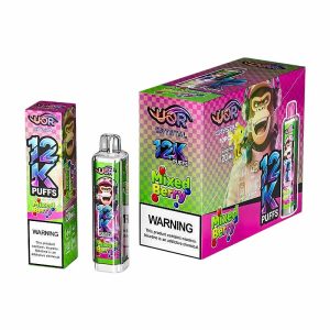 wadevape uor crystal 12k puffs mixed berry UOR Crystal 12000 Puffs 2% 5% Nic Disposable Vape Wholesale