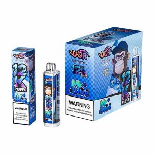 wadevape uor crystal 12k puffs mr blue UOR Crystal 12000 Puffs 2% 5% Nic Disposable Vape Wholesale