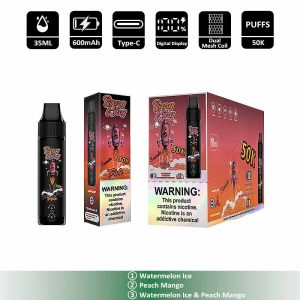 04 Watermelon Ice Bang King Triple 50K 50000 Puffs 3 in 1 Disposable Vape Wholesale