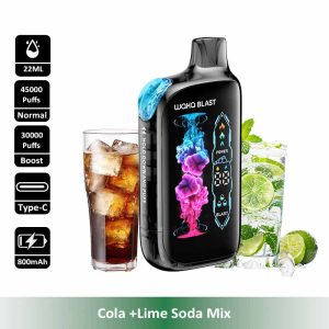 10 Cola WAKA Blast 45000 45K Puffs Disposable Vape Wholesale