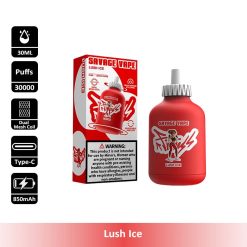 7 Lush Ice Savage Fitness 30000 30K Puffs Disposable Vape Wholesale