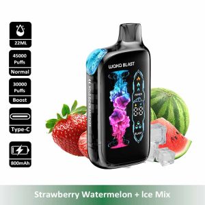 8 Strawberry Watermelon WAKA Blast 45000 45K Puffs Disposable Vape Wholesale