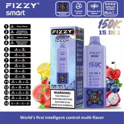 10 Fizzy Cherry Fizzy Smart 150K Puffs 15 in 1 Disposable Vape Wholesale