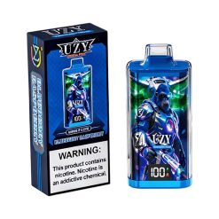 01 Blueberry Raspberry UZY Crystal Star 60K Puffs Disposable Vape Wholesale