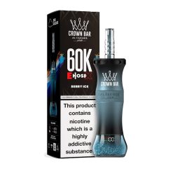 02 Berry Ice Al Fakher 60000 Puffs E Hose X Shisha Hookah Disposable Vape