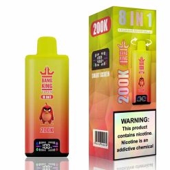 02 Peach Mango Watermelon Bang King 200K Puffs 8 in 1 Disposable Vape Wholesale