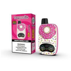 03 Grape Bubble Gum Mr.Goodie Donut 60K Puffs 2 Modes Disposable Vape Wholesale