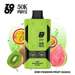 03 Kiwi Passion Fruit Guava Zooy Mecha 50K 50000 Puffs Disposable Vape Wholesale