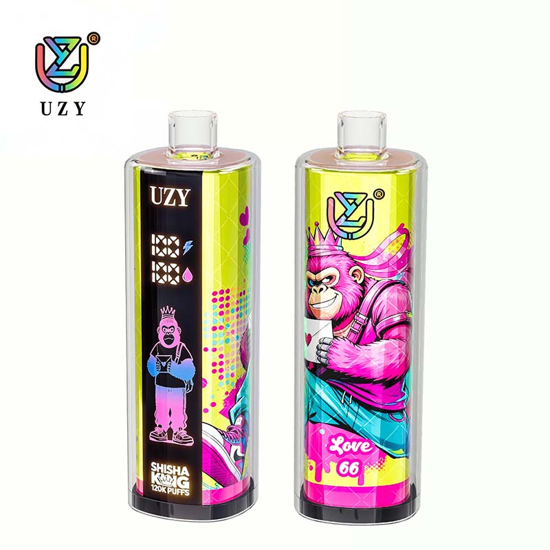 03 Love 66 UZY 120K Puffs Shisha Hoohak King Disposable Vape Wholesale