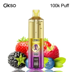 03 Mixed Fruit OKSO Tornado 100K Puffs Disposable Vape Wholesale