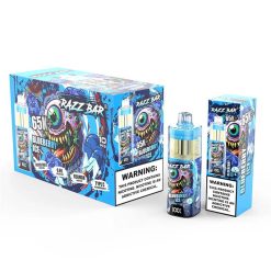 06 Blueberry Ice Razz Bar 65K Plus 65000 Puffs Disposable Vape Wholesale