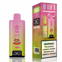 06 Kiwi Passion Fruit Guava Bang King 200K Puffs 8 in 1 Disposable Vape Wholesale
