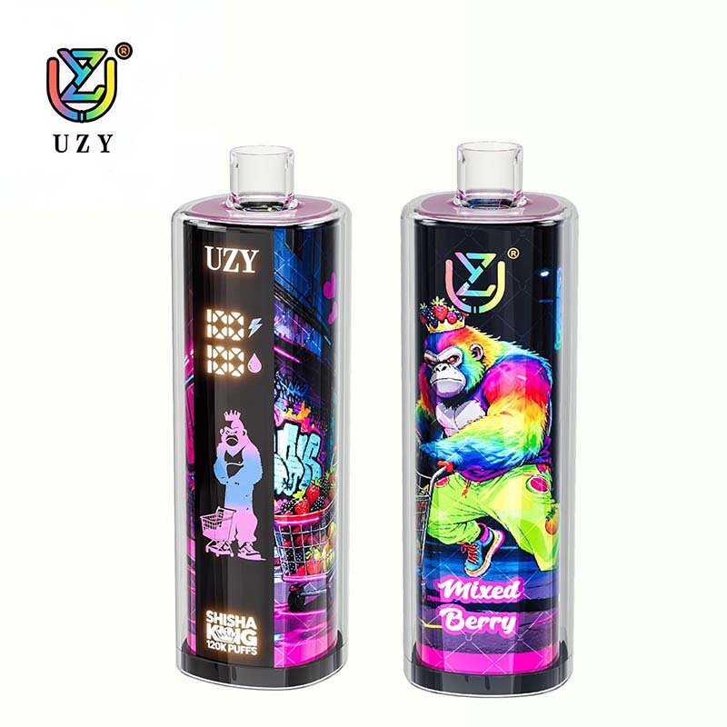 06 Mixed Berry UZY 120K Puffs Shisha Hoohak King Disposable Vape Wholesale