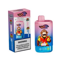 06 Peach Mango UOR Twins 80K Puffs 2 in 1 Disposabale Vape Wholesale