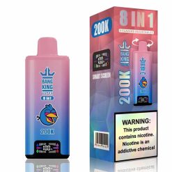 07 Watermelon Ice Bang King 200K Puffs 8 in 1 Disposable Vape Wholesale